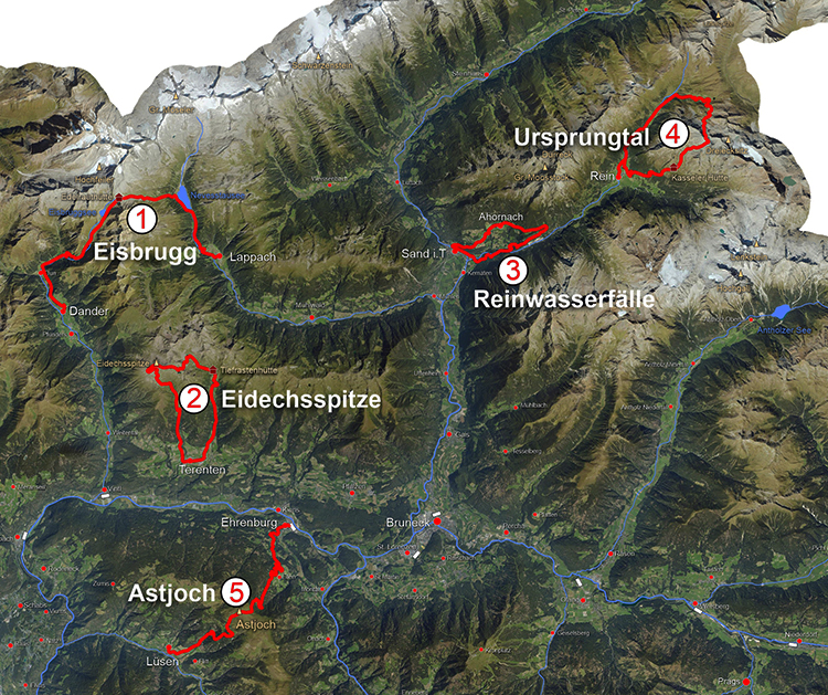 pustertal wandern nummern